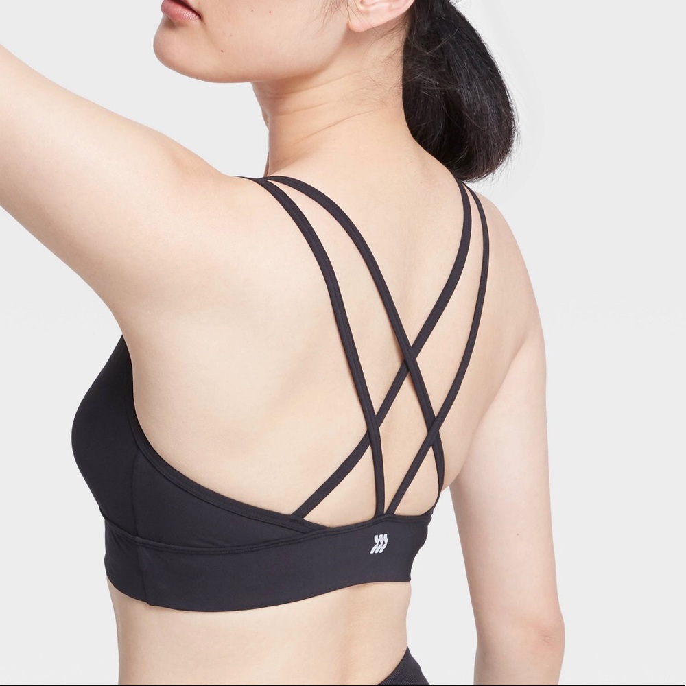 ❌ SOLD ❌ Strappy Low Support Long-Line Sports Bra